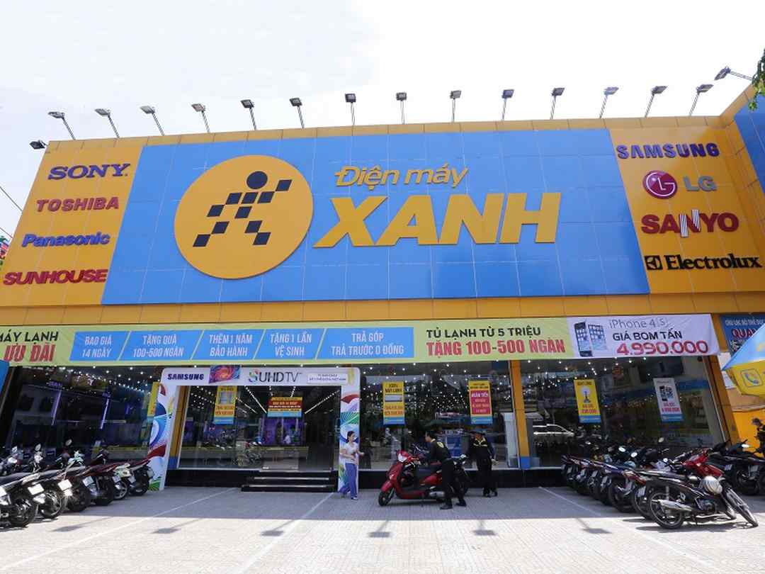 Điện máy xanh - Địa điểm mua điều hòa cây tốt nhất
