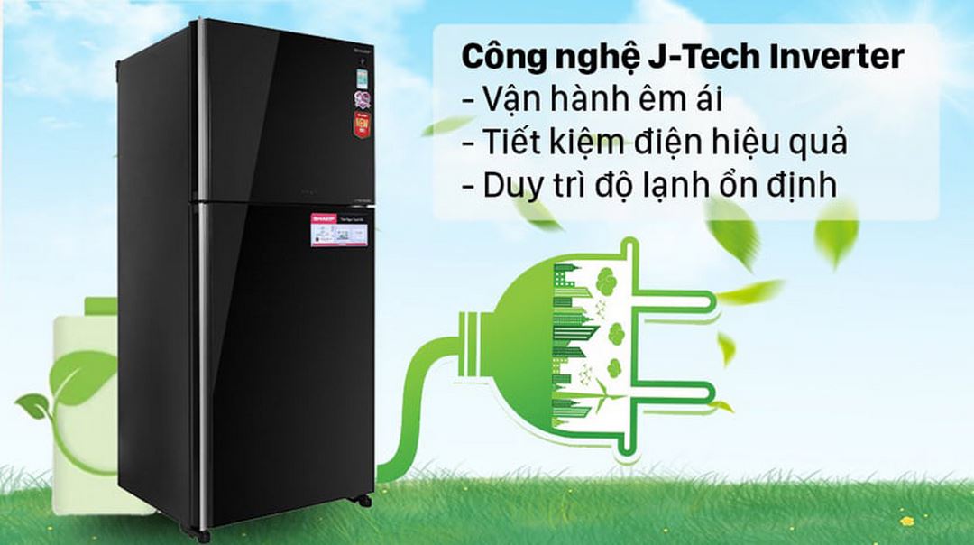 Công nghệ J-Tech Inverter giúp tủ lạnh vận hành êm ái hơn